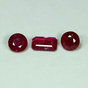 2,16 quilates_piedra preciosa suelta_rubí rojo Mozambique 100 % natural - Imagen 1 de 3