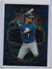 2023 Panini Select Bobby Witt Jr. BLUE Prizm Kansas City Royals Baseball #3