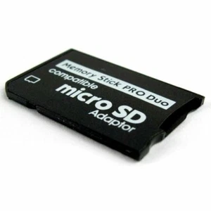 Sony PSP PlayStation Portable Adapterkarte Adapter MicroSD Memory Stick Pro Duo - Bild 1 von 2