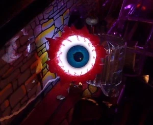 ADDAMS FAMILY Pinball Interactive GORY EYEBALL Mod - Picture 1 of 5