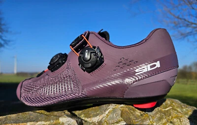 SIDI ROAD SCARPA Genius 10 针织紫色公路自行车鞋女式紫色丁香 — 第 1/4 张图片