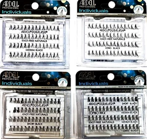 Ardell Professional 56 Individual Lashes KNOT FREE Black- Fast UK Post! - Picture 1 of 9