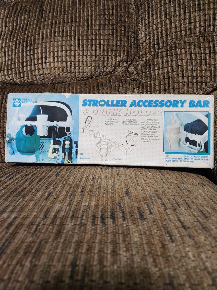 Винтажная детская коляска Prince Lionheart аксессуар бар держатель для напитков сделано в США  - Изображение 1 из 4