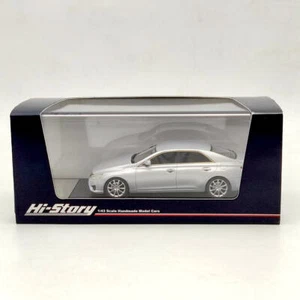 Hi-Story 1/43 Toyota MARK X 350S 2012 Silber HS070SL Harz Modell Auto Sammlung - Bild 1 von 5