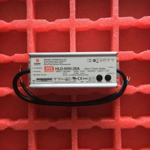 HLG-60H-36A MeanWell 60W 36V1.7A Power Supply LED Driver Water & Dust-proof - Picture 1 of 6