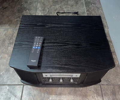 Teac GF-350 Record Player Turntable AM/FM Tuner CD Player/Recorder w/ Remote - Image 1 of 4