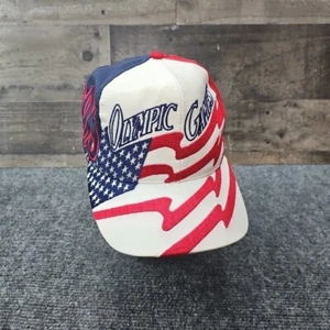 Juegos Olímpicos Atlanta 1996 Snapback Gorra Logo 7 Inc De Colección 1996 Rojo Blanco Azul EE. UU. - Imagen 1 de 16