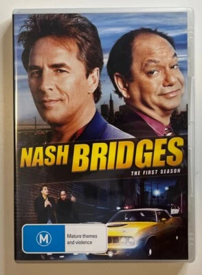 Nash Bridges Temporada 1 (DVD) NTSC Todas las Regiones Don Johnson TV Acción Crimen Series Foto 1 de 4