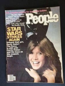 Star Wars, revista People ""Empire Strikes Back"" 14 de agosto de 1978 en muy buen estado+ intacto - Imagen 1 de 3