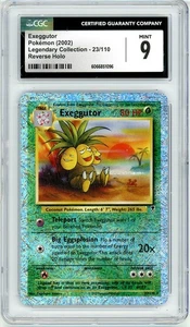 Pokemon Exeggutor #23 Legendary Collection Reverse Holo CGC 9 Mint - Picture 1 of 2