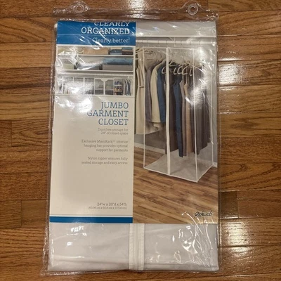 RICHARD'S: "JUMBO GARMENT CLOSET WARDROBE ORGANIZER"  24x20x54 SEALED 2017 - Image 1 of 2