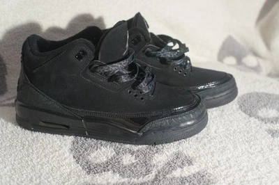 GS Talla 5.5Y - Nike Air Jordan 3 Retro Negro Gato 2025 DM0967-001 Foto 1 de 4