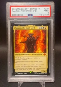 Sauron, the Dark Lord - MTG Lord of the Rings LOTR #224 - PSA 9 - Picture 1 of 2