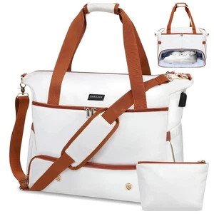 Weekender Overnight Bag für Damen, große Reisetasche mit Schuhfach,... - Bild 1 von 6