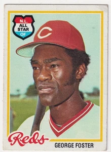 1978 Topps #500 George Foster Cincinnati Reds - Picture 1 of 2