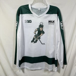 Camiseta de hockey Michigan State Spartans Munnsters 50 aniversario pequeña MSU promoción - Imagen 1 de 9