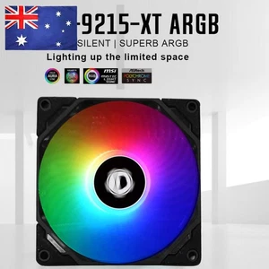 PWM ARGB 4PIN PC Case Cooling Fan Desktop Computer CPU/GPU Radiator Coolers - Afbeelding 1 van 8
