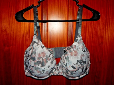 Sutiã DANSKIN FLORAL UNDERWIRE, FORRO MÉDIO, TAMANHO 38 DD, 6431-65 - Imagem 1 de 3