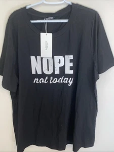 NWT Bloomchic Nope Not Today TShirt Size 22-24 - Picture 1 of 3