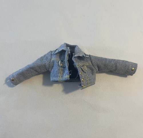 VETEMENTS LOL OMG Busy B.B vestiti bambola blu chiaro denim giacca cappotto 2021 da collezione MGA