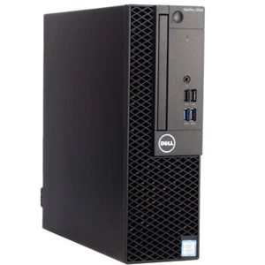 Dell Desktop i3 Computer PC SFF 8GB RAM 500GB HD Windows 10 Wi-Fi - Picture 1 of 6