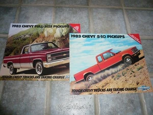 1983 Chevrolet S-10 and Full-Size Pickup Sales Brochure- Vintage- Two for One  - Picture 1 of 6