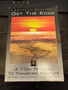 Anthony Robbins Get The Edge a 7-day Program to Transform Your Life 9 Audio CDs - Picture 1 of 1
