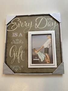 Malden International Designs Wood Picture Frame 5x7 Everyday Is A Gift - Picture 1 of 5