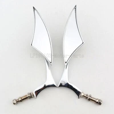 Chrome Rearview Mirrors for Harley Davidson Electra Glide Ultra Classic FLHTCU Foto 1 de 4