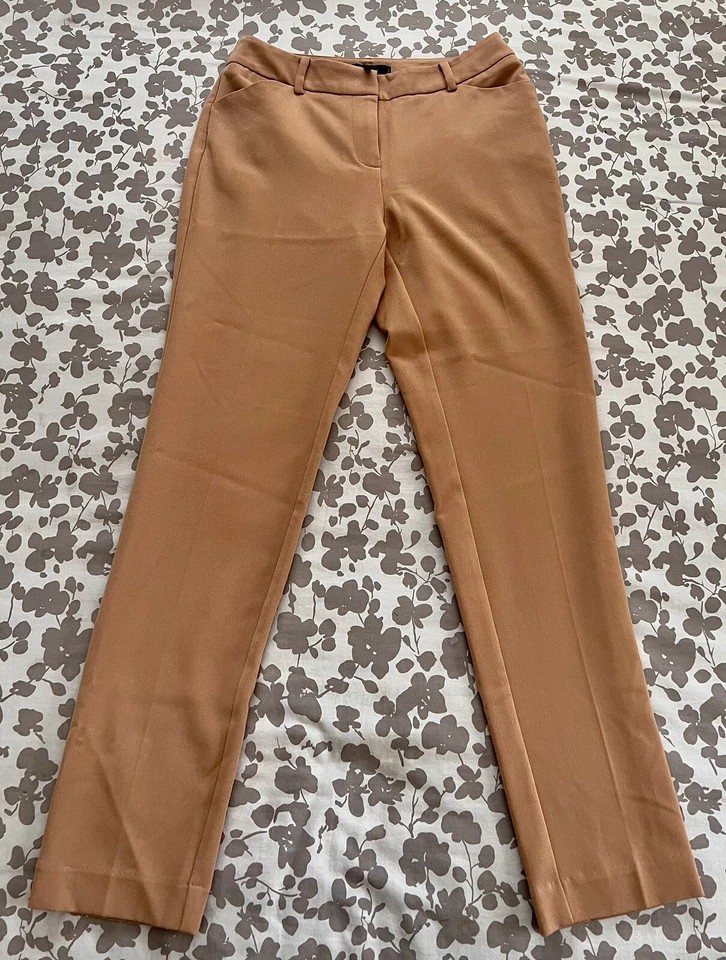 Pantalón de vestir Robert Rodriguez marrón camel para mujer talla 2 Foto 1 de 4
