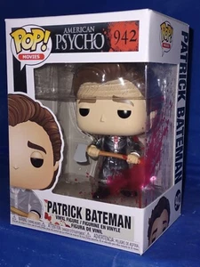 AMERICAN PSYCO PATRICK BATEMAN FUNKO POP VINYL FIGURE #942 CHRISTIAN BALE - Picture 1 of 3