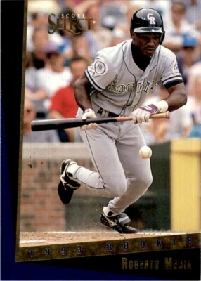 1993 Select Rookie/Traded Roberto Mejia RC Colorado Rockies #87T - Image 1 of 2