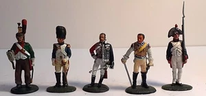 DEL PRADO - NAPOLEONIC SOLDIERS (FRENCH) X 5 - LOT 5 - Picture 1 of 12