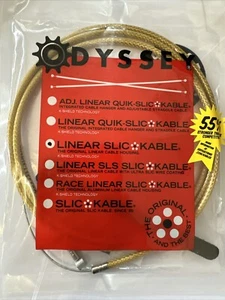 ODYSSEY K Shield Linear Slic Kable Brake Cable - Gold - Picture 1 of 3