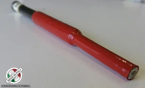 Funda trenzada de fibra vidrio recubierta de silicona, expandibile de 4 a 8 mm - Imagen 1 de 1
