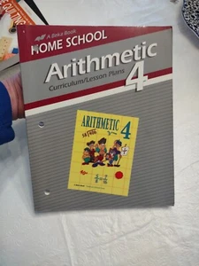 A BEKA Homeschool Arithmetic 4 Curriculum/ Lesson Plans 4th Grade - Picture 1 of 14
