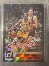 2015-16 Donruss basketball Elite Dominator Elgin Baylor ONE OF ONE LA Lakers 