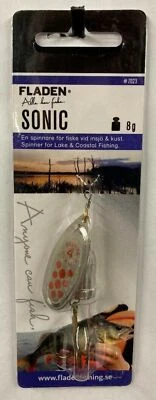 Spinner Varta Sonic con cuerpo cromado, Pike Spinner Foto 1 de 3