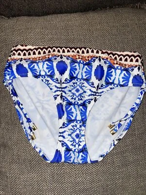 FANTASÍA NATACIÓN BIKINI PARTE INFERIOR AJUSTABLE CORBATA LATERALES TALLA XS. NUEVO Foto 1 de 4