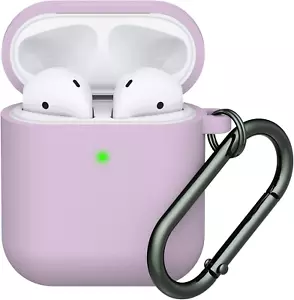 Compatible with Airpods Case Cover, Soft Silicone Protective Case Cover with Key - Picture 1 of 32