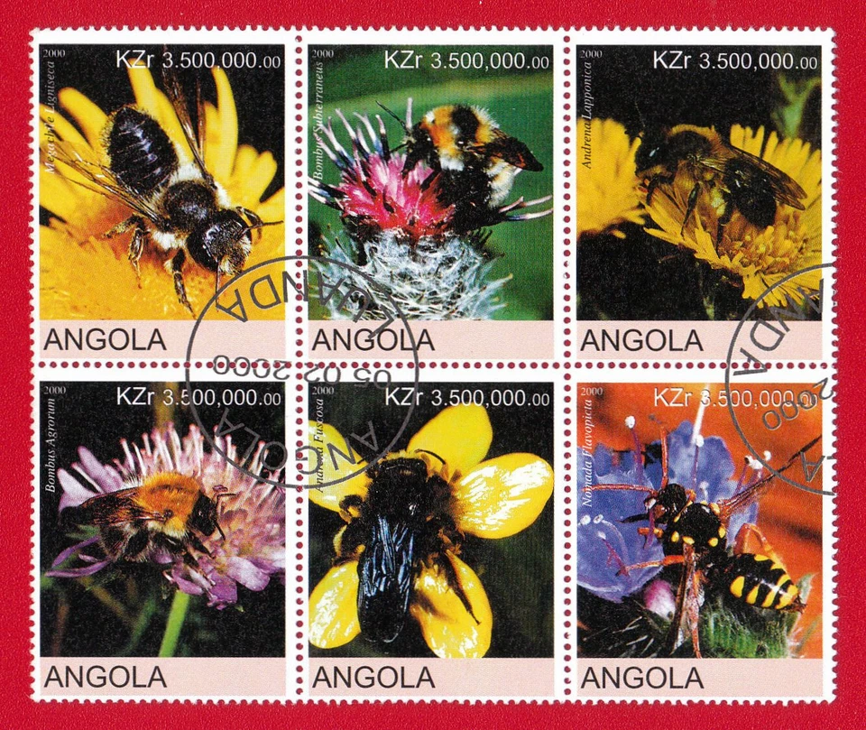 Angola - Insects - Block - Photo 1/1