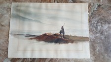 VINTAGE WATERCOLOR PAINTING