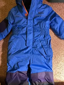 Wippette Boys Small Snow Suit One Piece Blue Has Extra Padding size 5. #151 - Picture 1 of 2