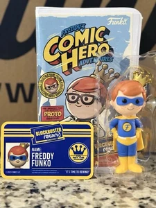 SDCC Shared 2023 Funko Blockbuster Rewind: Freddy’s Comic Hero Adventure Chase - Picture 1 of 2