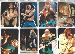 🔥🔥vtg, 12 Pocket Calendar Cards 1996 GUNS N' ROSES Collectible COMPLETE SERIES - Picture 1 of 2