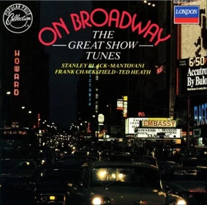 On Broadway — The Great Show Tunes de varios - escenario y pantalla - CD con inserciones - Imagen 1 de 2