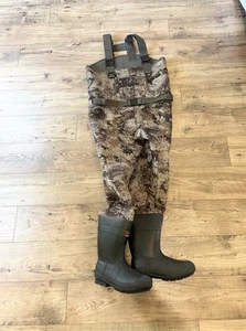 Northern Flight Classic Series II Neoprene Boot Foot Hunting Chest Waders 11 Reg - Picture 1 of 18