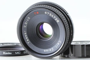 [ MINT ] Contax Carl Zeiss Tessar T* 45mm F/2.8 AEJ MF Pancake Lens From JAPAN - Picture 1 of 9