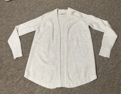 Cardigã feminino Loft aberto creme tamanho XS novo com etiquetas - Imagem 1 de 4