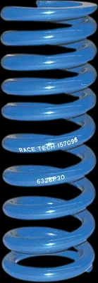 Muelle amortiguador trasero Race Tech azul progresivamente herido 9,5 kg KTM 380 SX 98-01 Foto 1 de 3